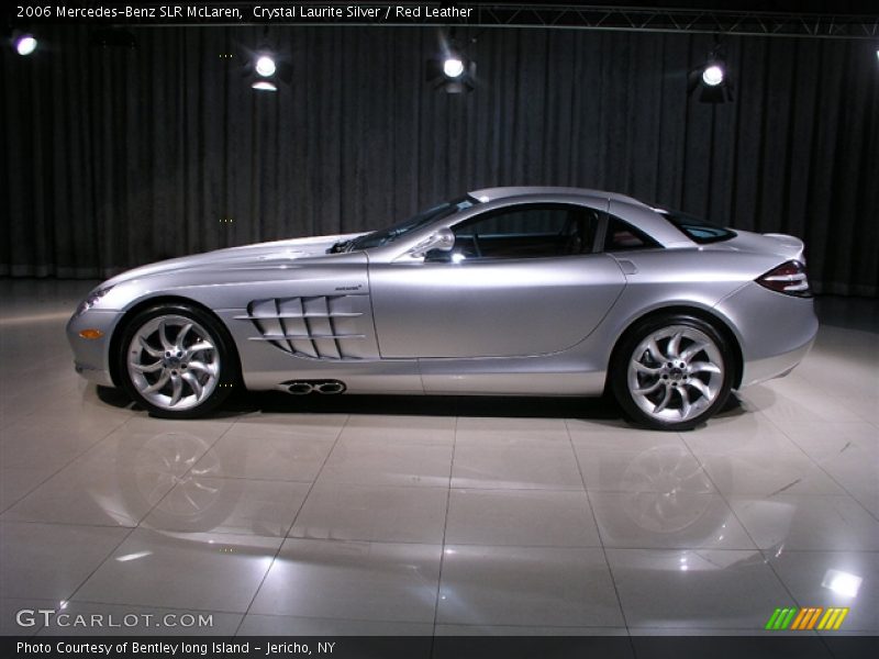 Crystal Laurite Silver / Red Leather 2006 Mercedes-Benz SLR McLaren
