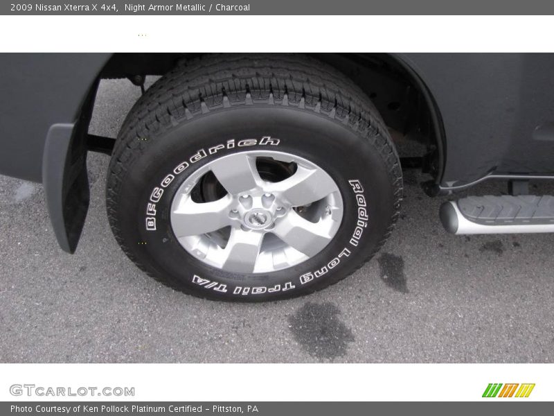 Night Armor Metallic / Charcoal 2009 Nissan Xterra X 4x4