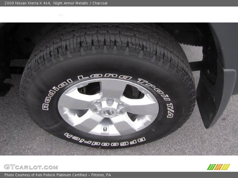 Night Armor Metallic / Charcoal 2009 Nissan Xterra X 4x4