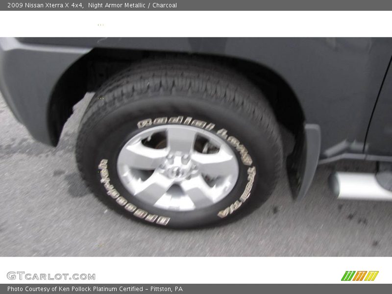 Night Armor Metallic / Charcoal 2009 Nissan Xterra X 4x4