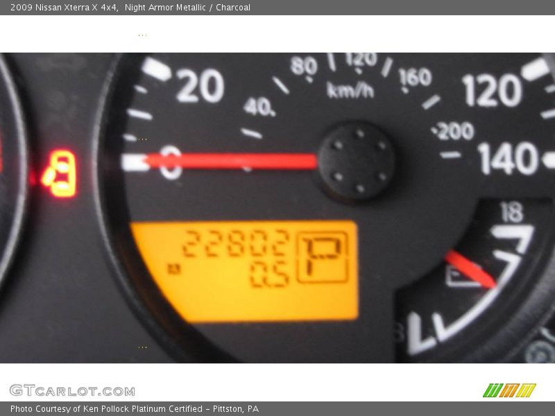 Night Armor Metallic / Charcoal 2009 Nissan Xterra X 4x4