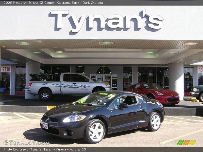 Kalapana Black / Dark Charcoal 2006 Mitsubishi Eclipse GS Coupe