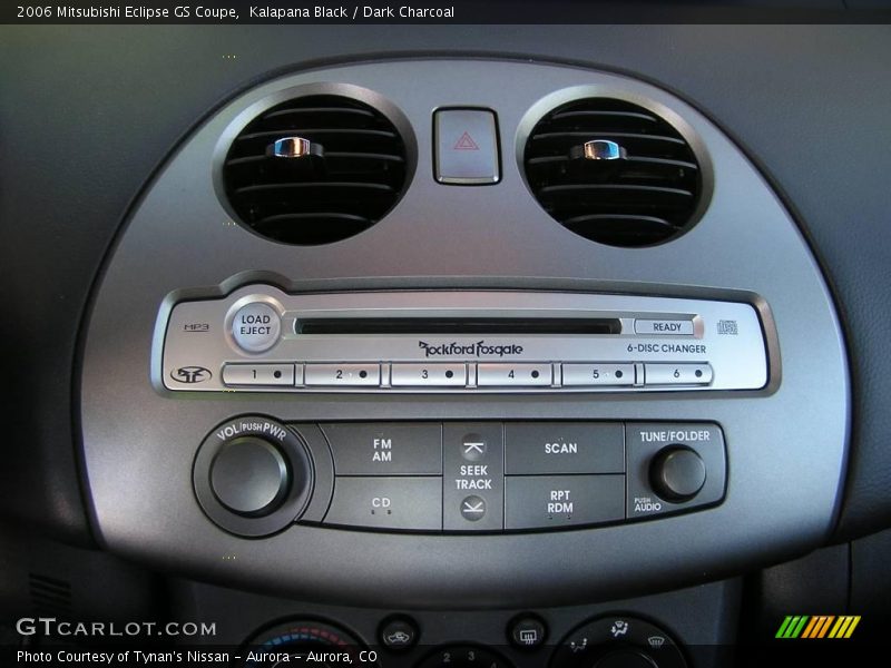 Kalapana Black / Dark Charcoal 2006 Mitsubishi Eclipse GS Coupe