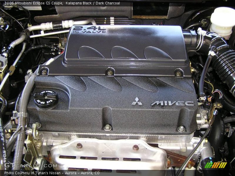 Kalapana Black / Dark Charcoal 2006 Mitsubishi Eclipse GS Coupe