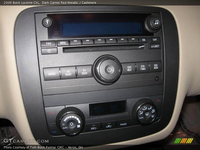 Dark Garnet Red Metallic / Cashmere 2006 Buick Lucerne CXL