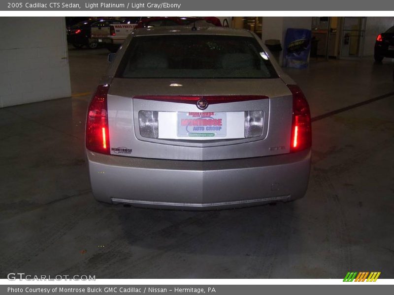 Light Platinum / Light Gray/Ebony 2005 Cadillac CTS Sedan