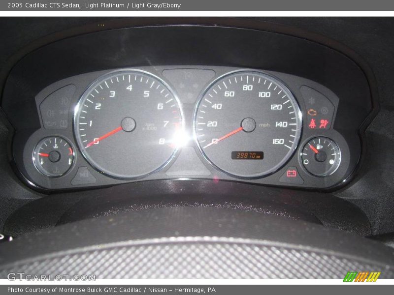 Light Platinum / Light Gray/Ebony 2005 Cadillac CTS Sedan