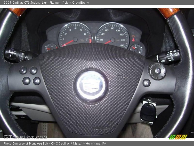 Light Platinum / Light Gray/Ebony 2005 Cadillac CTS Sedan