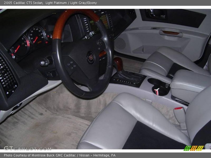 Light Platinum / Light Gray/Ebony 2005 Cadillac CTS Sedan