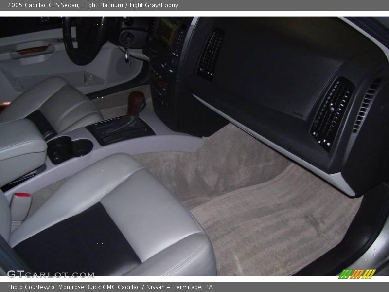 Light Platinum / Light Gray/Ebony 2005 Cadillac CTS Sedan