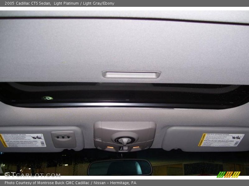 Light Platinum / Light Gray/Ebony 2005 Cadillac CTS Sedan