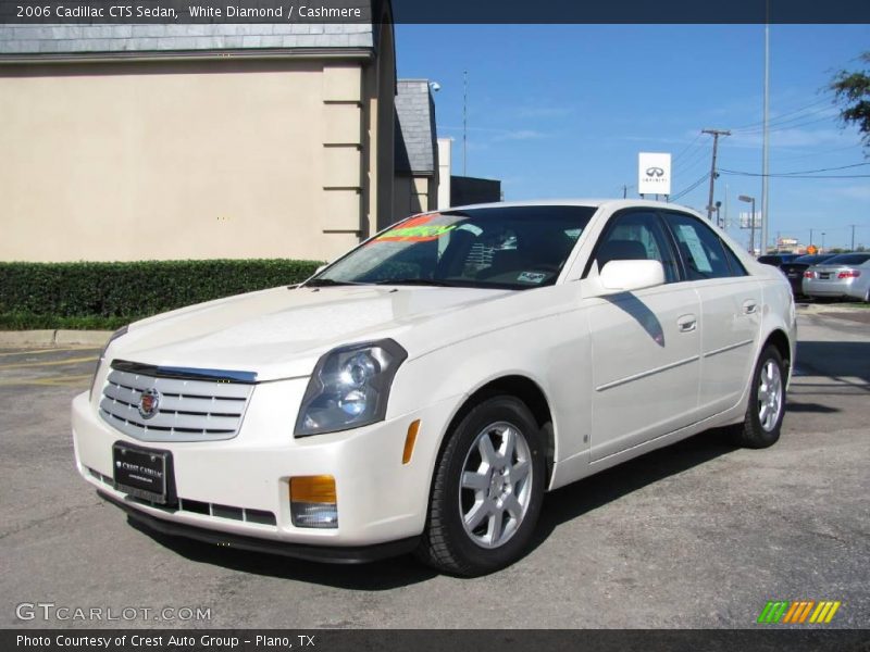 White Diamond / Cashmere 2006 Cadillac CTS Sedan