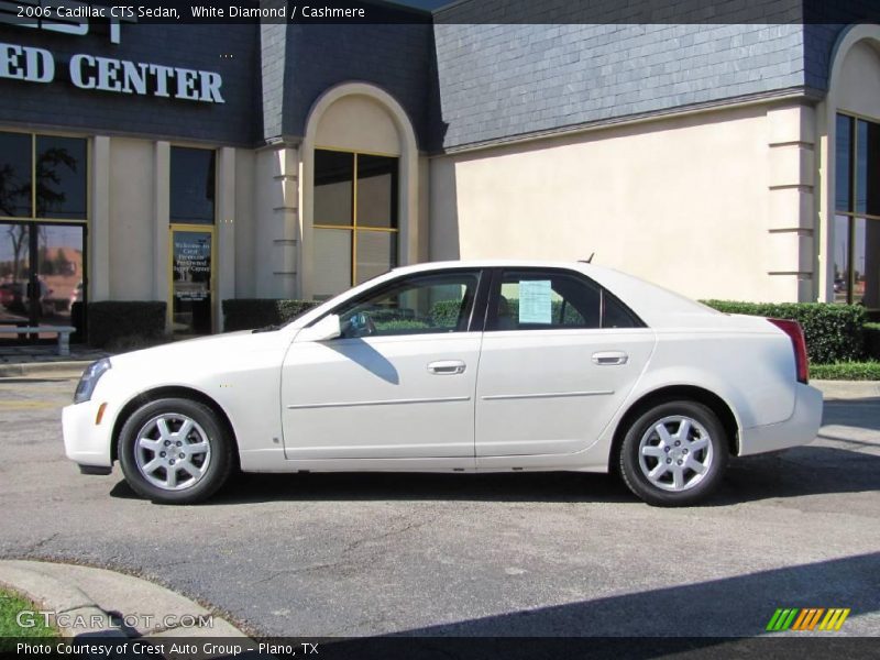 White Diamond / Cashmere 2006 Cadillac CTS Sedan