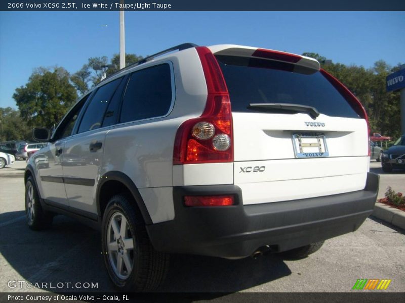 Ice White / Taupe/Light Taupe 2006 Volvo XC90 2.5T
