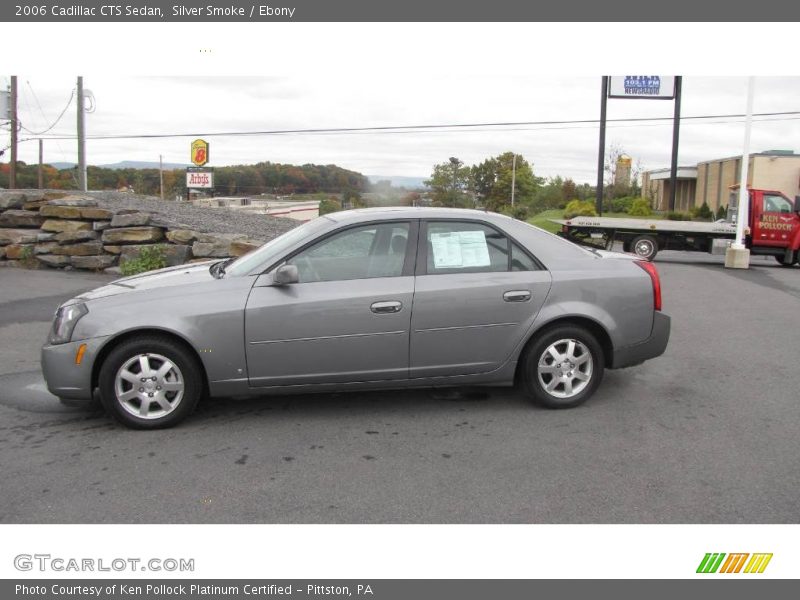 Silver Smoke / Ebony 2006 Cadillac CTS Sedan