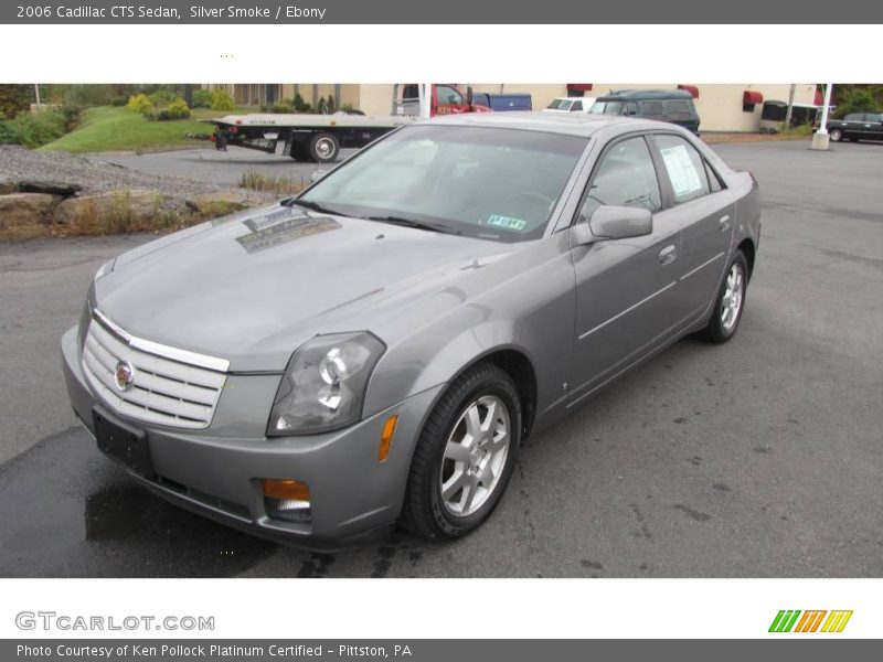 Silver Smoke / Ebony 2006 Cadillac CTS Sedan