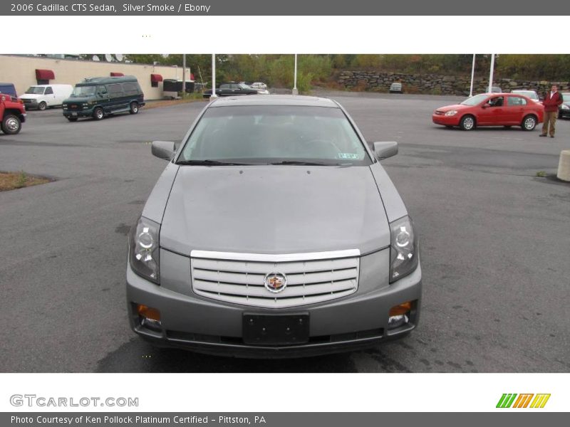 Silver Smoke / Ebony 2006 Cadillac CTS Sedan
