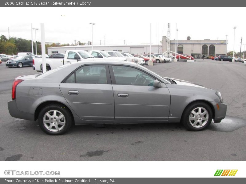 Silver Smoke / Ebony 2006 Cadillac CTS Sedan