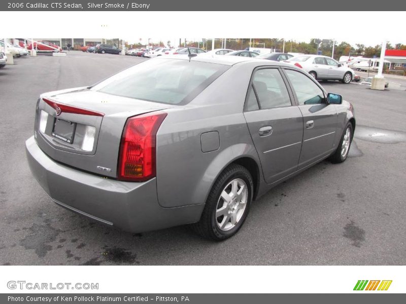 Silver Smoke / Ebony 2006 Cadillac CTS Sedan