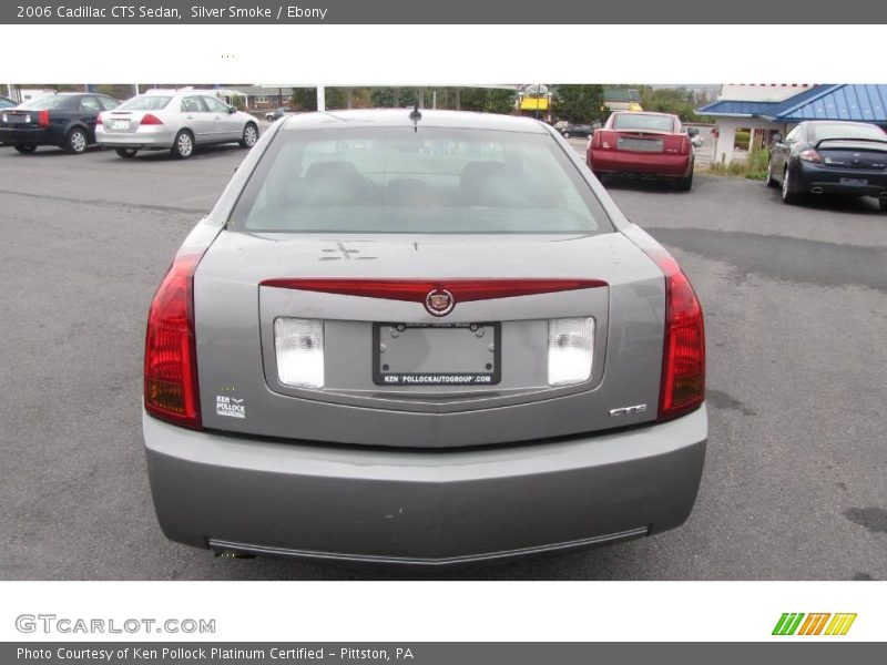 Silver Smoke / Ebony 2006 Cadillac CTS Sedan