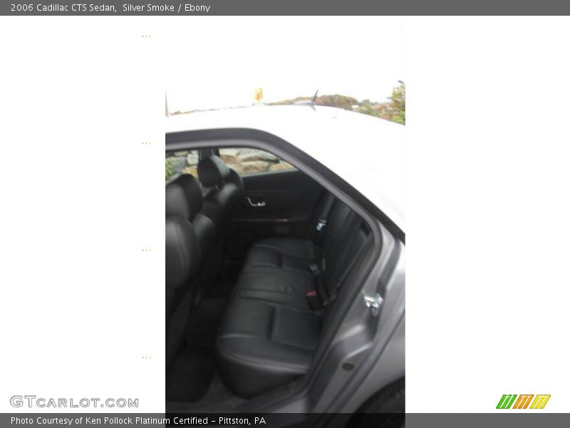 Silver Smoke / Ebony 2006 Cadillac CTS Sedan