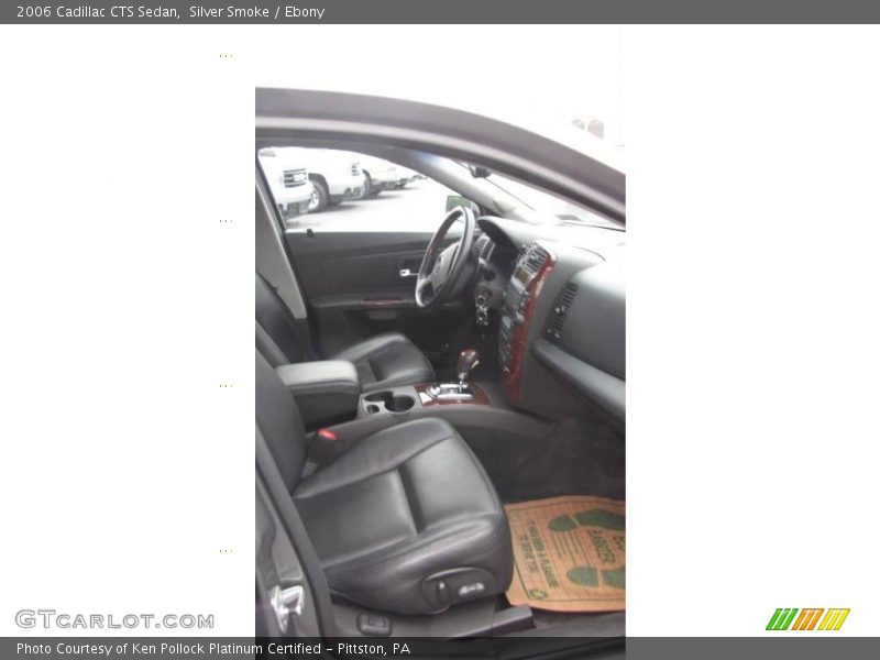 Silver Smoke / Ebony 2006 Cadillac CTS Sedan