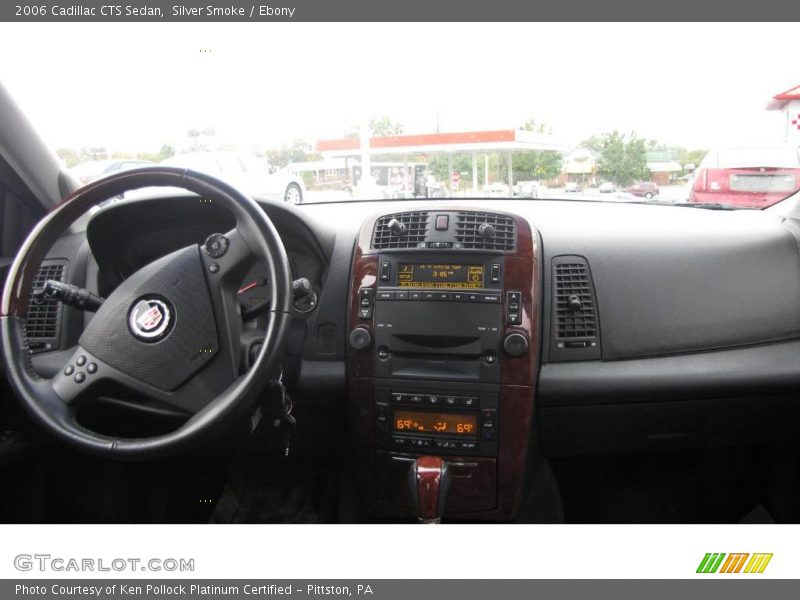 Silver Smoke / Ebony 2006 Cadillac CTS Sedan