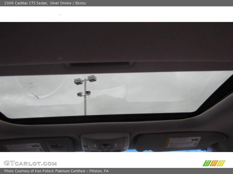 Silver Smoke / Ebony 2006 Cadillac CTS Sedan