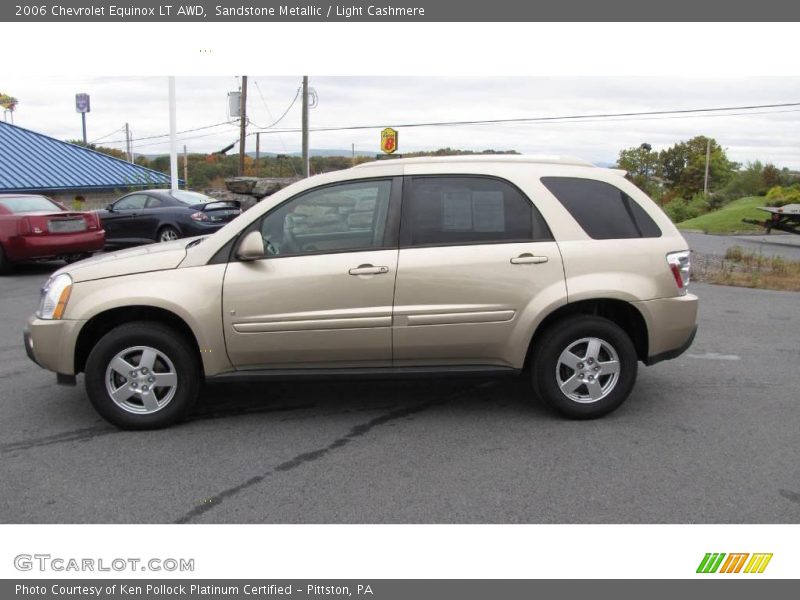 Sandstone Metallic / Light Cashmere 2006 Chevrolet Equinox LT AWD
