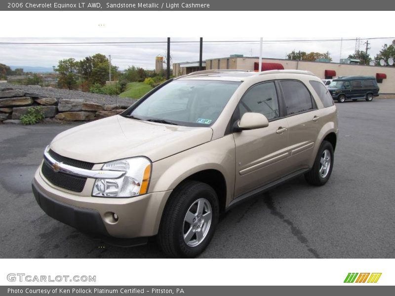 Sandstone Metallic / Light Cashmere 2006 Chevrolet Equinox LT AWD