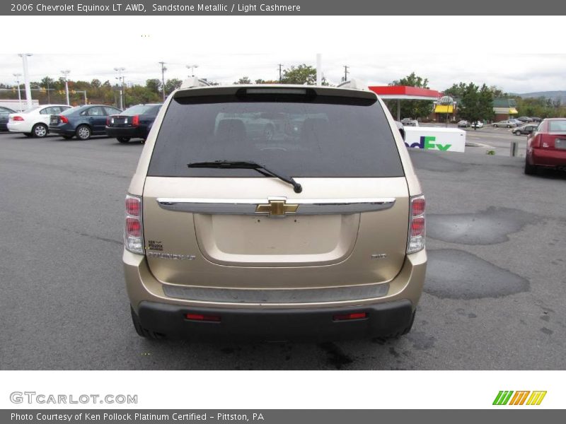 Sandstone Metallic / Light Cashmere 2006 Chevrolet Equinox LT AWD