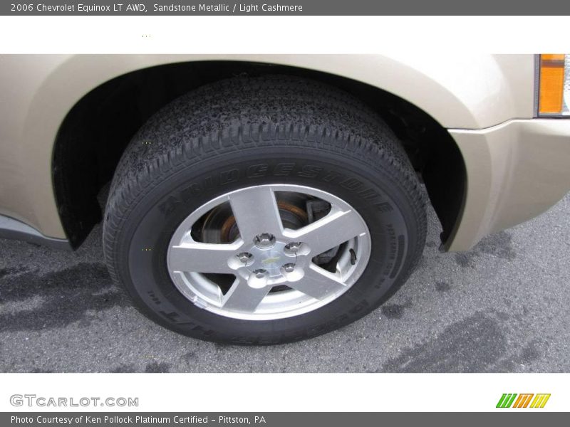 Sandstone Metallic / Light Cashmere 2006 Chevrolet Equinox LT AWD