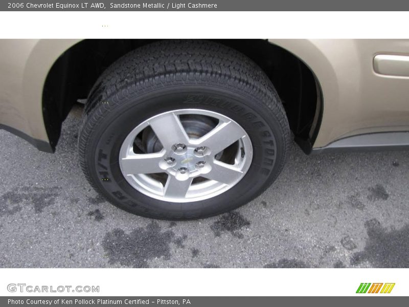 Sandstone Metallic / Light Cashmere 2006 Chevrolet Equinox LT AWD