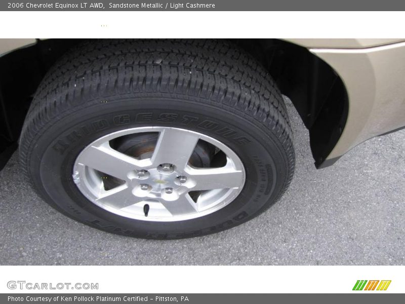 Sandstone Metallic / Light Cashmere 2006 Chevrolet Equinox LT AWD