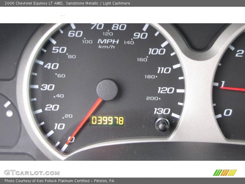 Sandstone Metallic / Light Cashmere 2006 Chevrolet Equinox LT AWD