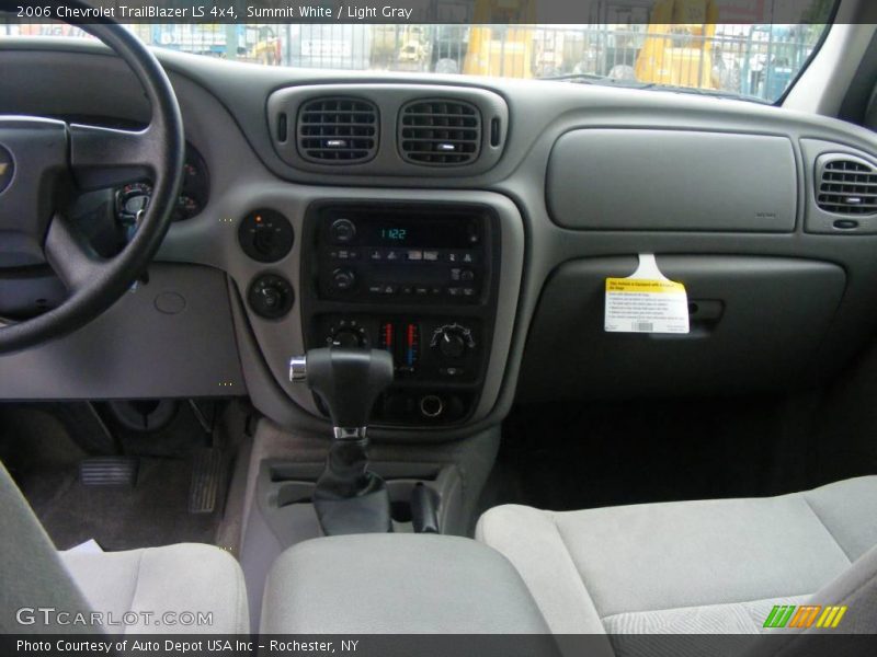 Summit White / Light Gray 2006 Chevrolet TrailBlazer LS 4x4