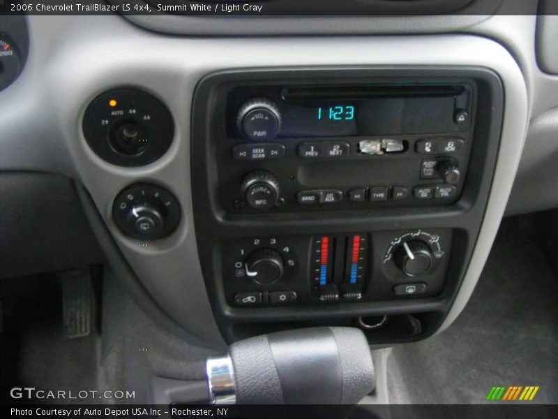 Summit White / Light Gray 2006 Chevrolet TrailBlazer LS 4x4