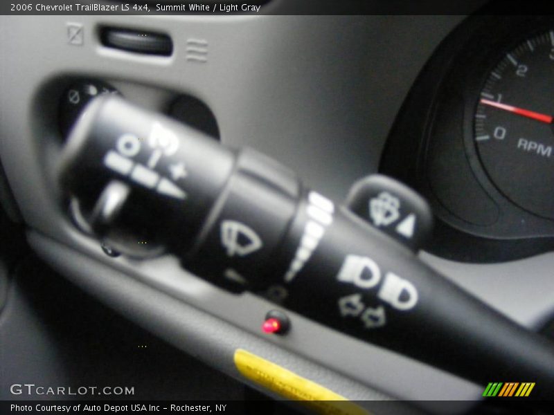 Summit White / Light Gray 2006 Chevrolet TrailBlazer LS 4x4