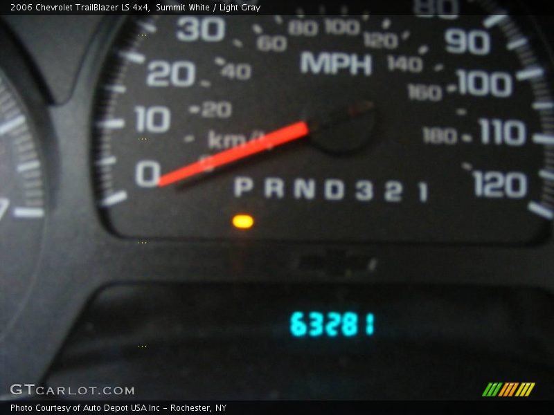 Summit White / Light Gray 2006 Chevrolet TrailBlazer LS 4x4