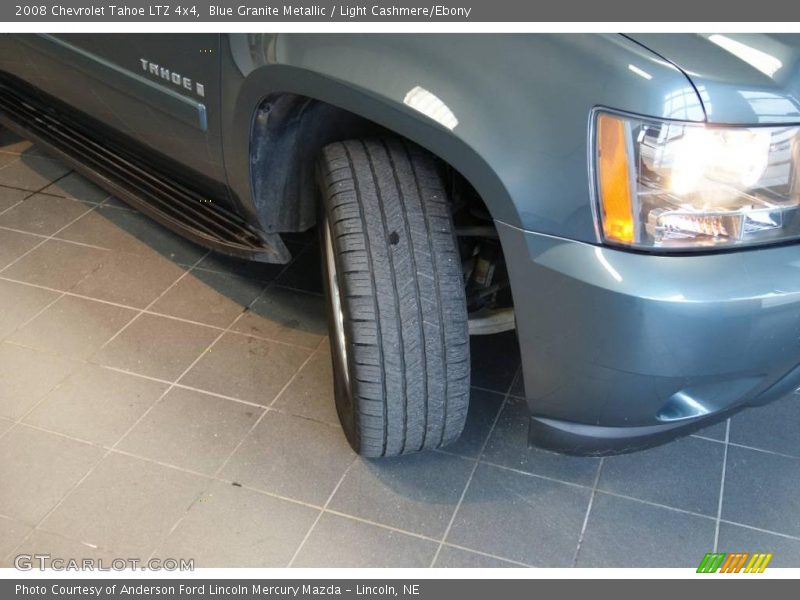 Blue Granite Metallic / Light Cashmere/Ebony 2008 Chevrolet Tahoe LTZ 4x4