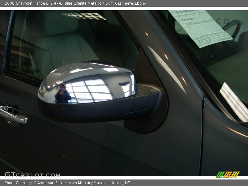 Blue Granite Metallic / Light Cashmere/Ebony 2008 Chevrolet Tahoe LTZ 4x4