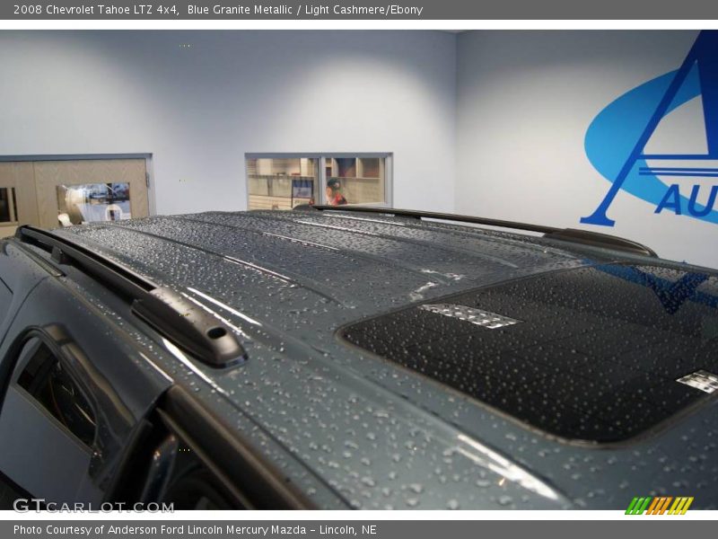 Blue Granite Metallic / Light Cashmere/Ebony 2008 Chevrolet Tahoe LTZ 4x4
