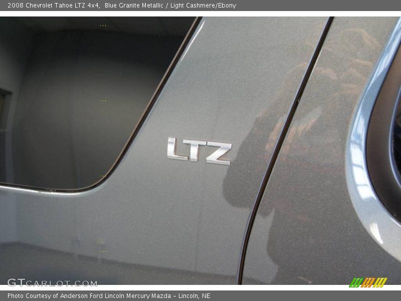 Blue Granite Metallic / Light Cashmere/Ebony 2008 Chevrolet Tahoe LTZ 4x4