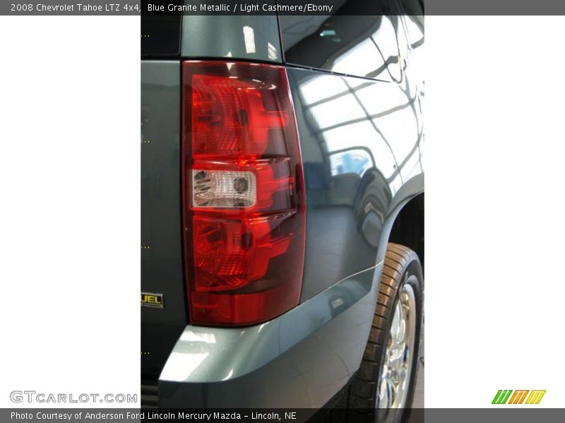 Blue Granite Metallic / Light Cashmere/Ebony 2008 Chevrolet Tahoe LTZ 4x4