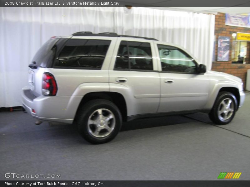 Silverstone Metallic / Light Gray 2008 Chevrolet TrailBlazer LT