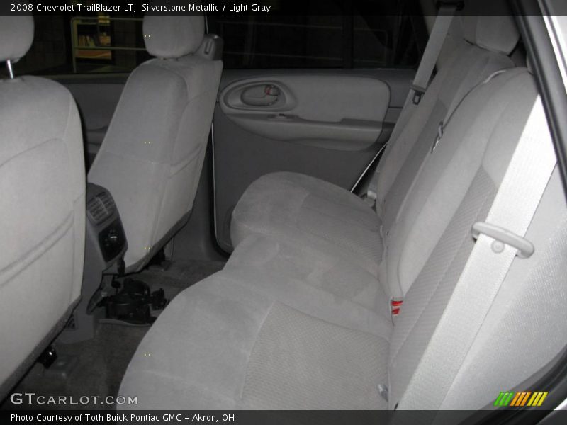 Silverstone Metallic / Light Gray 2008 Chevrolet TrailBlazer LT