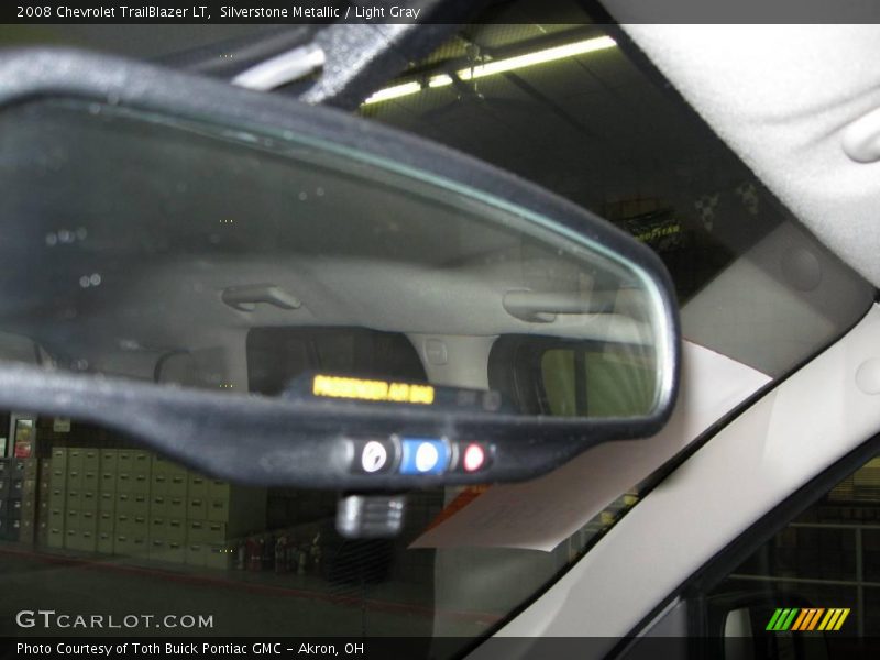 Silverstone Metallic / Light Gray 2008 Chevrolet TrailBlazer LT