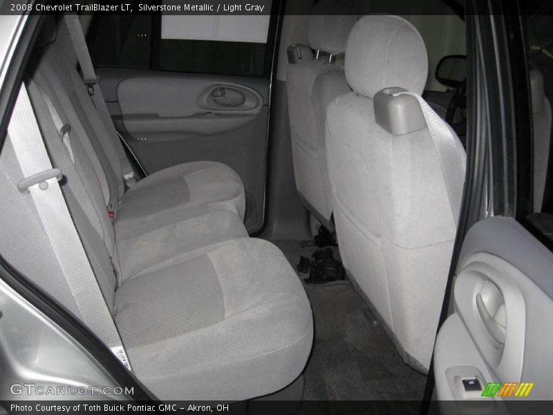 Silverstone Metallic / Light Gray 2008 Chevrolet TrailBlazer LT