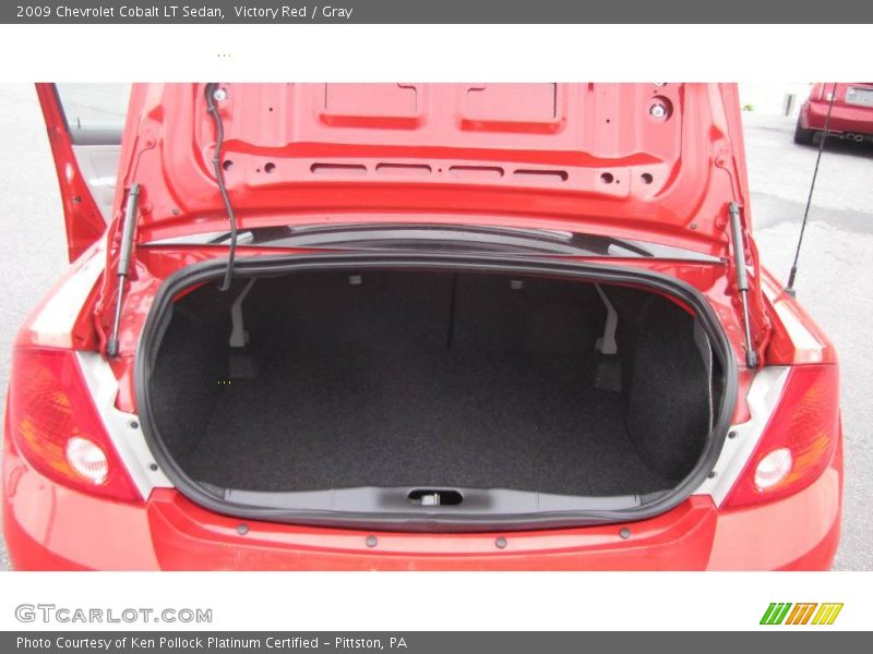 Victory Red / Gray 2009 Chevrolet Cobalt LT Sedan