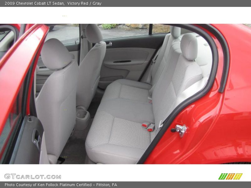 Victory Red / Gray 2009 Chevrolet Cobalt LT Sedan